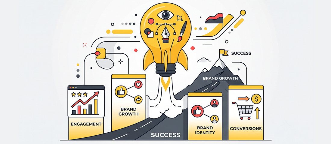 The Visual Advantage: Why Graphic Design is Essential for Digital Marketing